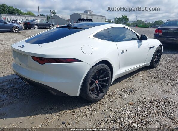 SAJDD1GX5JCK53914 2018 JAGUAR F-TYPE White Rear right