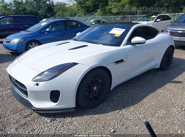 SAJDD1GX5JCK53914 2018 JAGUAR F-TYPE White Front left