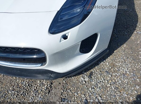 SAJDD1GX5JCK53914 2018 JAGUAR F-TYPE White Front view