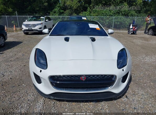 SAJDD1GX5JCK53914 2018 JAGUAR F-TYPE White Rear interior view
