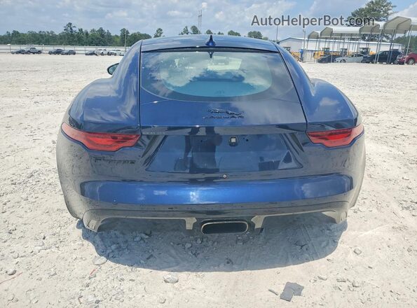 SAJDD1GX7MCK74395 2021 JAGUAR F-TYPE Синий Вид сзади
