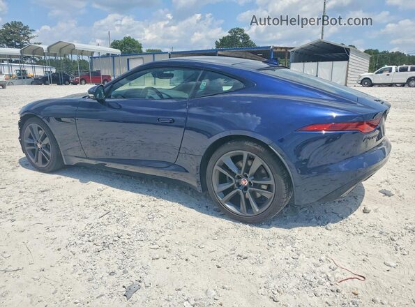 SAJDD1GX7MCK74395 2021 JAGUAR F-TYPE Синий Задняя левая четверть