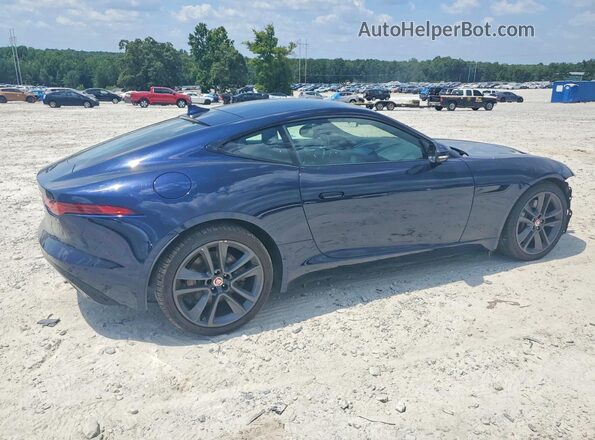 SAJDD1GX7MCK74395 2021 JAGUAR F-TYPE Синий Задняя правая четверть