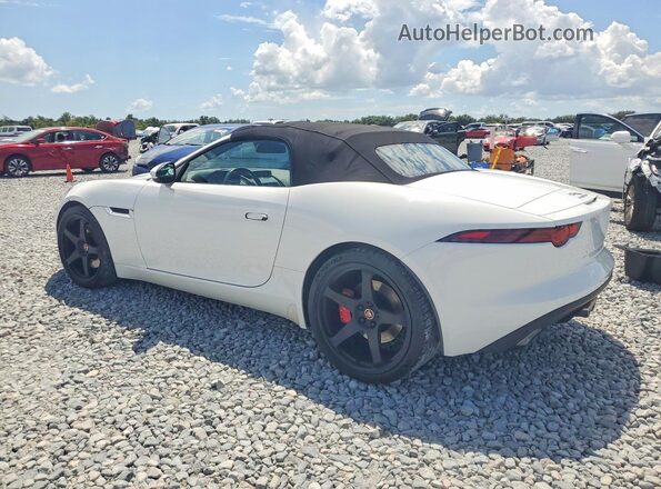 SAJDD5EV5JCK49323 2018 JAGUAR F-TYPE White Rear left