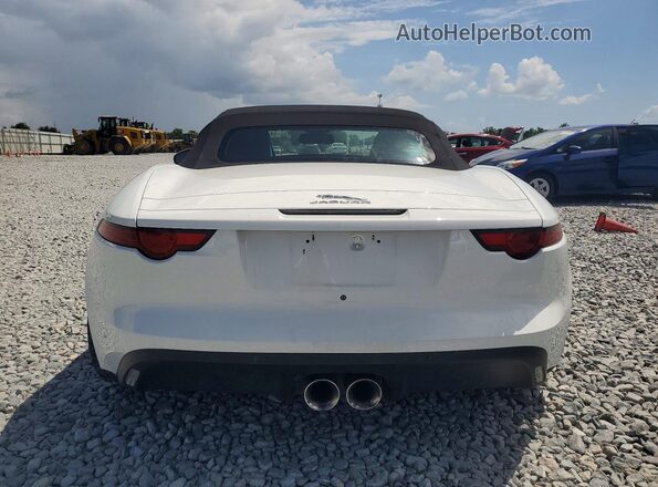 SAJDD5EV5JCK49323 2018 JAGUAR F-TYPE White Rear view