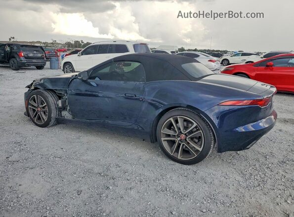 SAJDD5GX9MCK70386 2021 JAGUAR F-TYPE Blue Задня ліва чверть