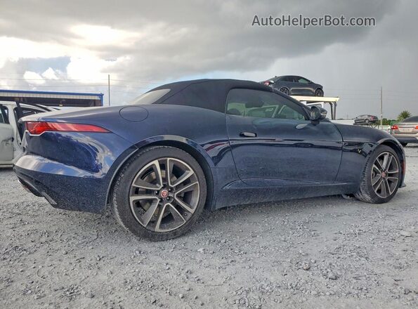 SAJDD5GX9MCK70386 2021 JAGUAR F-TYPE Blue Задня права чверть