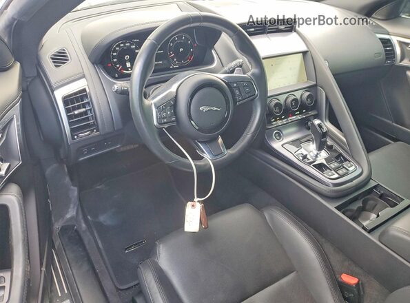 SAJDD5GX9MCK70386 2021 JAGUAR F-TYPE Blue Вид панелі приладів