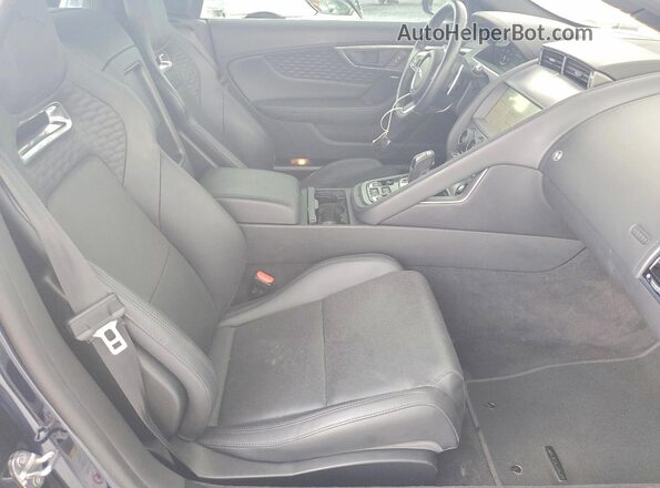SAJDD5GX9MCK70386 2021 JAGUAR F-TYPE Blue Вид задніх сидінь