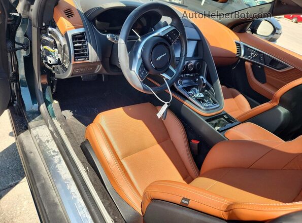 SAJDF1EE0RCK87105 2024 JAGUAR F-TYPE Green Вид панелі приладів