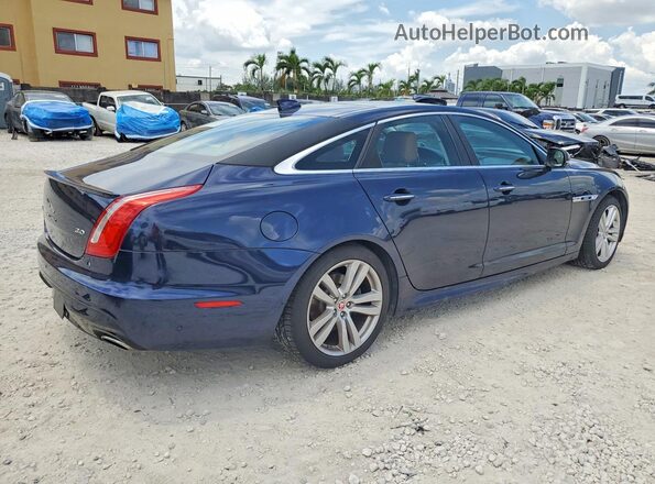 SAJWA1C7XK8W19636 2019 JAGUAR XJ Blue Задня права чверть