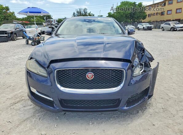 SAJWA1C7XK8W19636 2019 JAGUAR XJ Blue Вид спереду