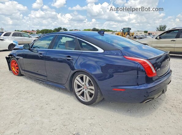 SAJWA1C7XK8W19636 2019 JAGUAR XJ Blue Задня ліва чверть