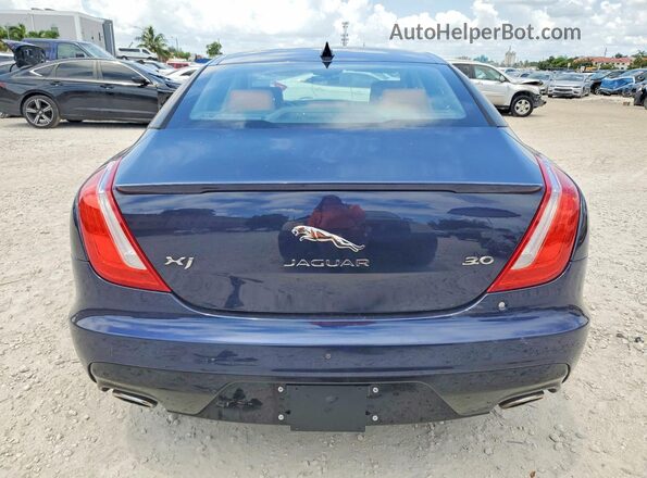 SAJWA1C7XK8W19636 2019 JAGUAR XJ Blue Вид ззаду