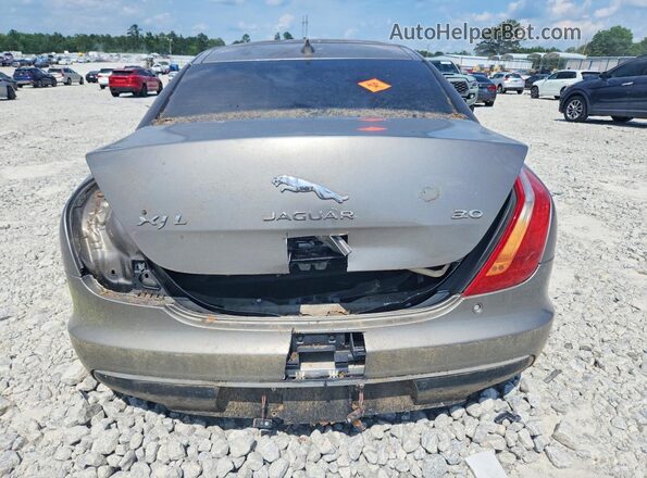 SAJWA2G71H8W05956 2017 JAGUAR XJL Gray Vista trasera