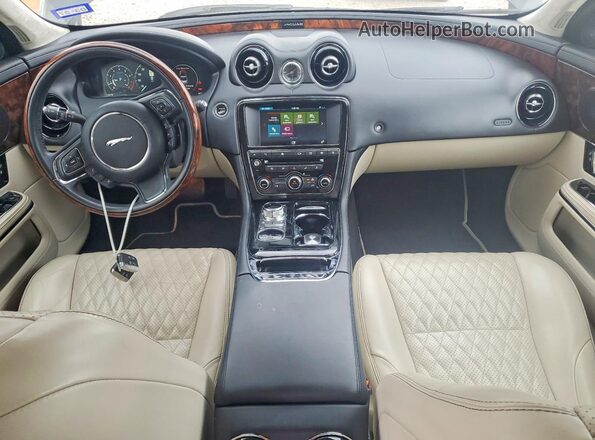 SAJWA2G72G8V92469 2016 JAGUAR XJL Black Vista del salpicadero
