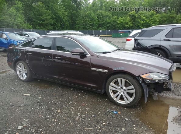 SAJWA2G76H8W08416 2017 JAGUAR XJL Burgundy Delantero derecho