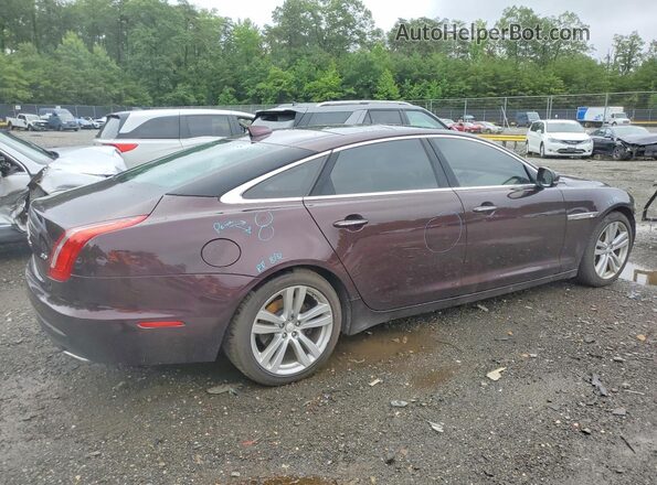SAJWA2G76H8W08416 2017 JAGUAR XJL Burgundy Trasero derecho