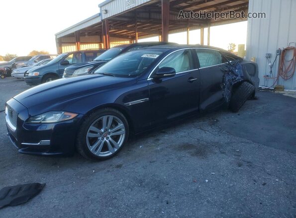 SAJWA2G78G8V95263 2016 JAGUAR XJL Blue Задня ліва чверть