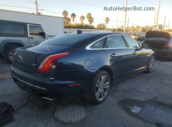 SAJWA2G78G8V95263 2016 JAGUAR XJL Blue Вид панелі приладів