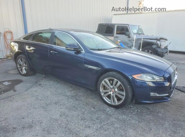 SAJWA2G78G8V95263 2016 JAGUAR XJL Blue Вид підкапотного простору