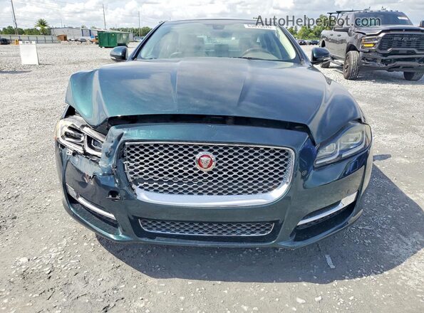 SAJWA2G78G8V99748 2016 JAGUAR XJL Green Widok z przodu