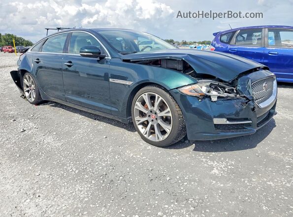 SAJWA2G78G8V99748 2016 JAGUAR XJL Green Przód prawy