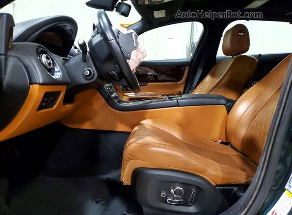 SAJWA2GE7GMW00667 2016 JAGUAR XJL Green წინა სალონის ხედი