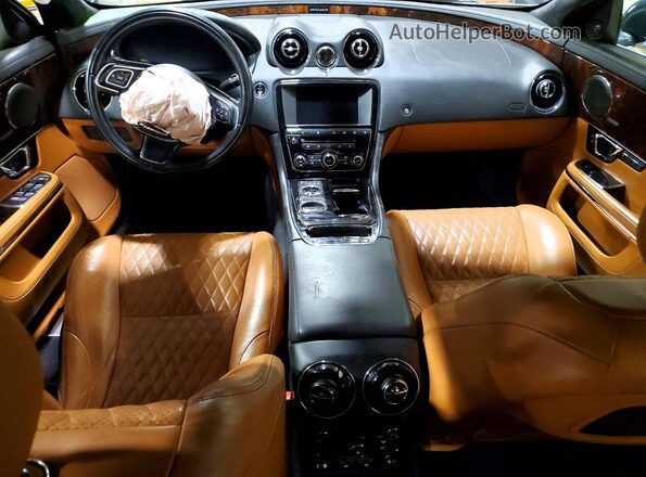 SAJWA2GE7GMW00667 2016 JAGUAR XJL Green წინა პანელის ხედი