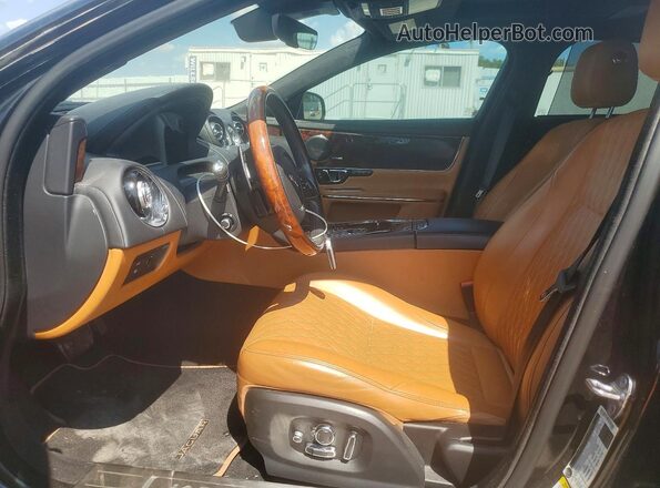 SAJWA2GEXJMW14182 2018 JAGUAR XJL Black Widok wnętrza z przodu