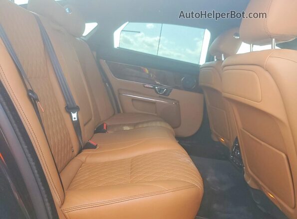 SAJWA2GEXJMW14182 2018 JAGUAR XJL Black Widok tylnych siedzeń