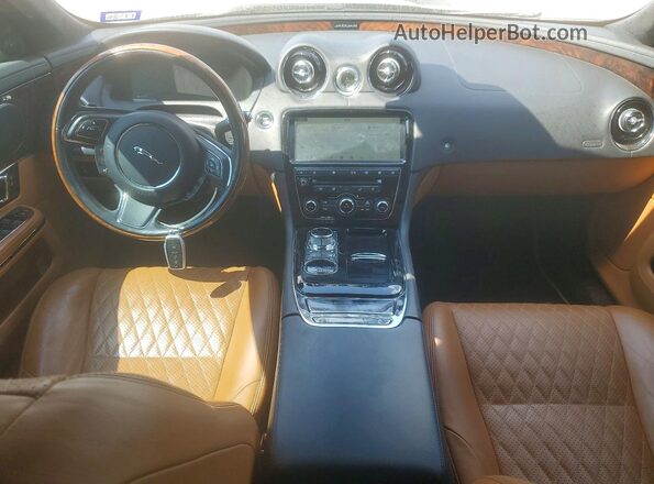 SAJWA2GEXJMW14182 2018 JAGUAR XJL Black Widok deski rozdzielczej