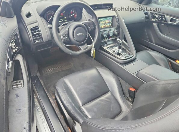SAJWA6AT4H8K39150 2017 JAGUAR F-TYPE Белый Вид панели приборов