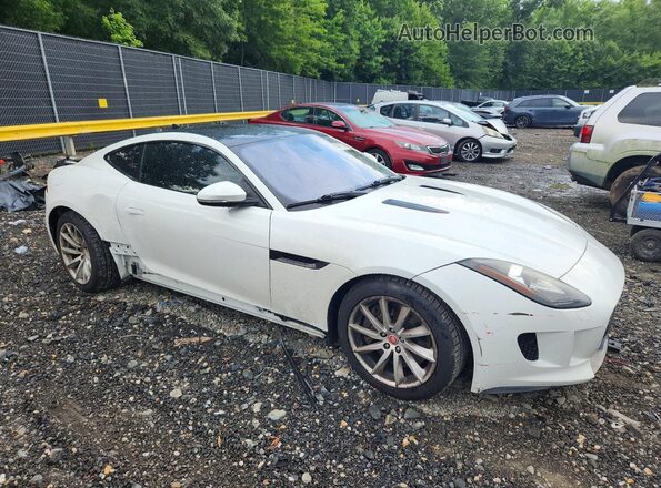SAJWA6AT4H8K39150 2017 JAGUAR F-TYPE Белый Передняя правая четверть