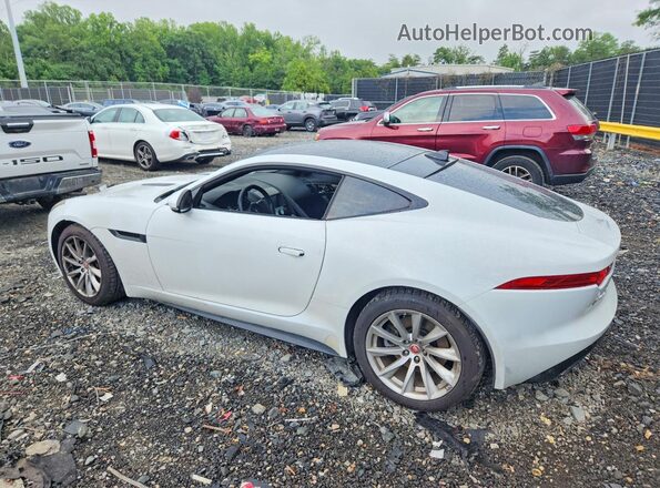 SAJWA6AT4H8K39150 2017 JAGUAR F-TYPE Белый Задняя левая четверть