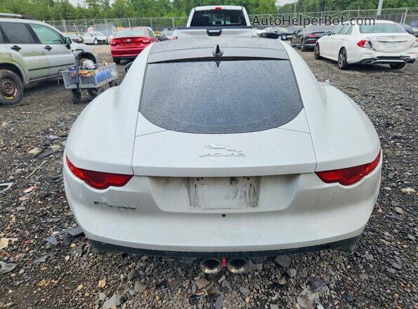 SAJWA6AT4H8K39150 2017 JAGUAR F-TYPE Белый Вид сзади
