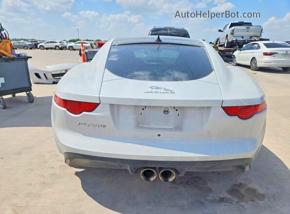 SAJWA6AT5G8K20685 2016 JAGUAR F-TYPE White Widok z tyłu