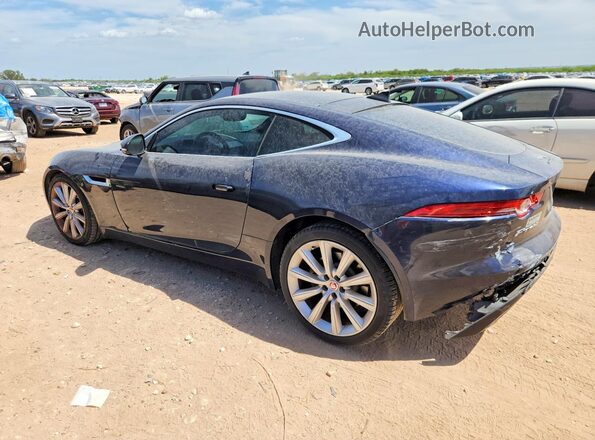 SAJWA6ATXH8K46023 2017 JAGUAR F-TYPE Blue Rear left