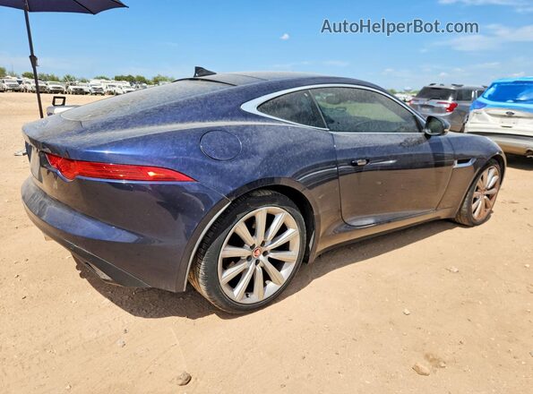 SAJWA6ATXH8K46023 2017 JAGUAR F-TYPE Blue Rear right