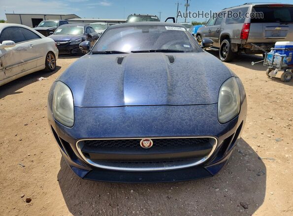 SAJWA6ATXH8K46023 2017 JAGUAR F-TYPE Blue Front view