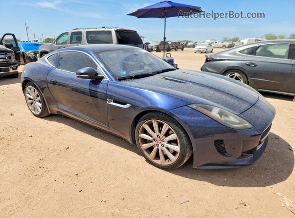 SAJWA6ATXH8K46023 2017 JAGUAR F-TYPE Blue Front right