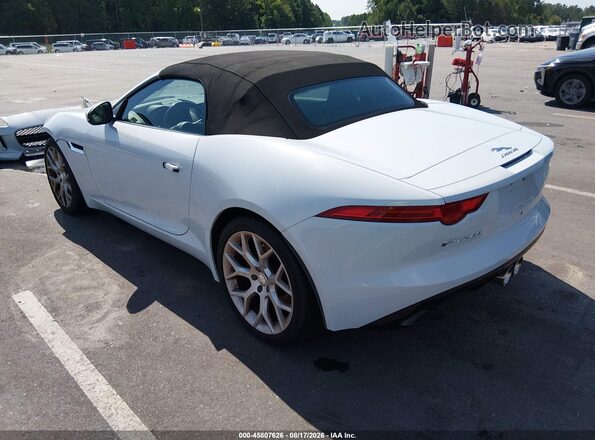 SAJWA6FU6G8K22415 2016 JAGUAR F-TYPE White Rear left