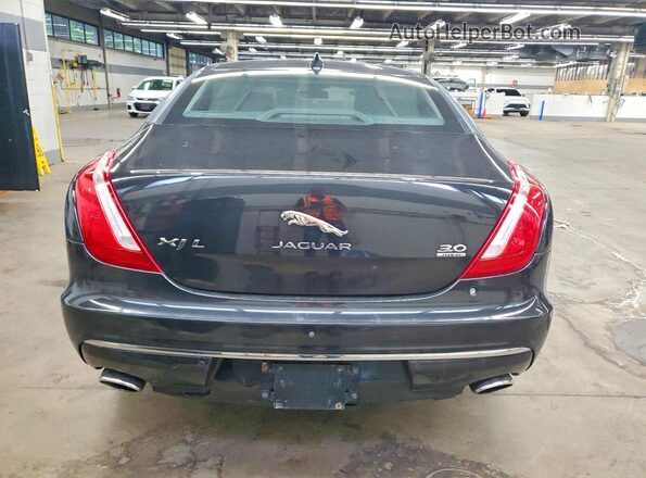 SAJWJ2GD0G8V96171 2016 JAGUAR XJL Black Widok z tyłu