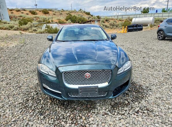 SAJWJ2GD4H8W12714 2017 JAGUAR XJL Green Вид спереду