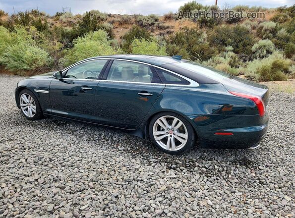 SAJWJ2GD4H8W12714 2017 JAGUAR XJL Green Задня ліва чверть