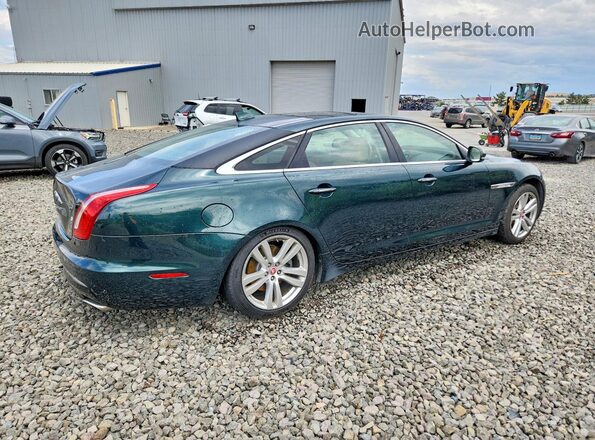 SAJWJ2GD4H8W12714 2017 JAGUAR XJL Green Задня права чверть