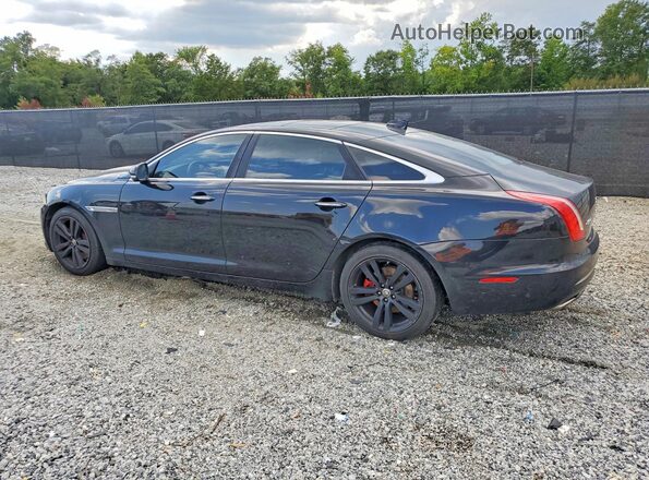 SAJWJ2GD5G8W02966 2016 JAGUAR XJL Black Задня ліва чверть