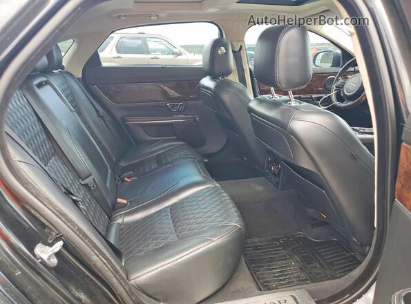 SAJWJ2GD5G8W02966 2016 JAGUAR XJL Black Вид задніх сидінь