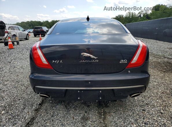 SAJWJ2GD5G8W02966 2016 JAGUAR XJL Black Вид ззаду