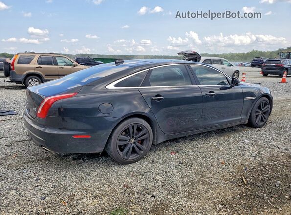 SAJWJ2GD5G8W02966 2016 JAGUAR XJL Black Задня права чверть